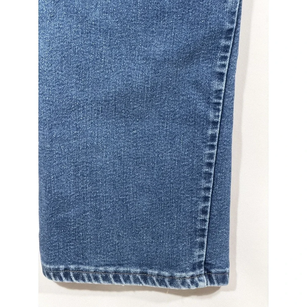 Wrangler Jeans Mens 36x30 Blue Straight Leg Classic Denim Mid‎ Wash